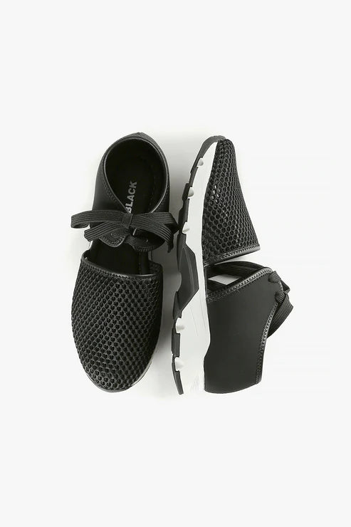 All Black Footwear Amazing Mesh 15059