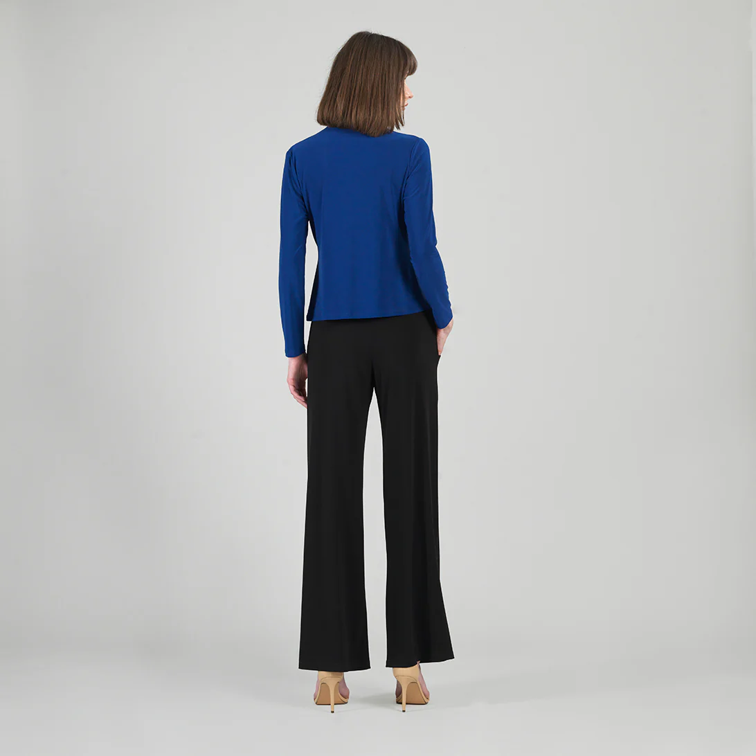 Clara Sunwoo Drape Neck W/Loop Top T425