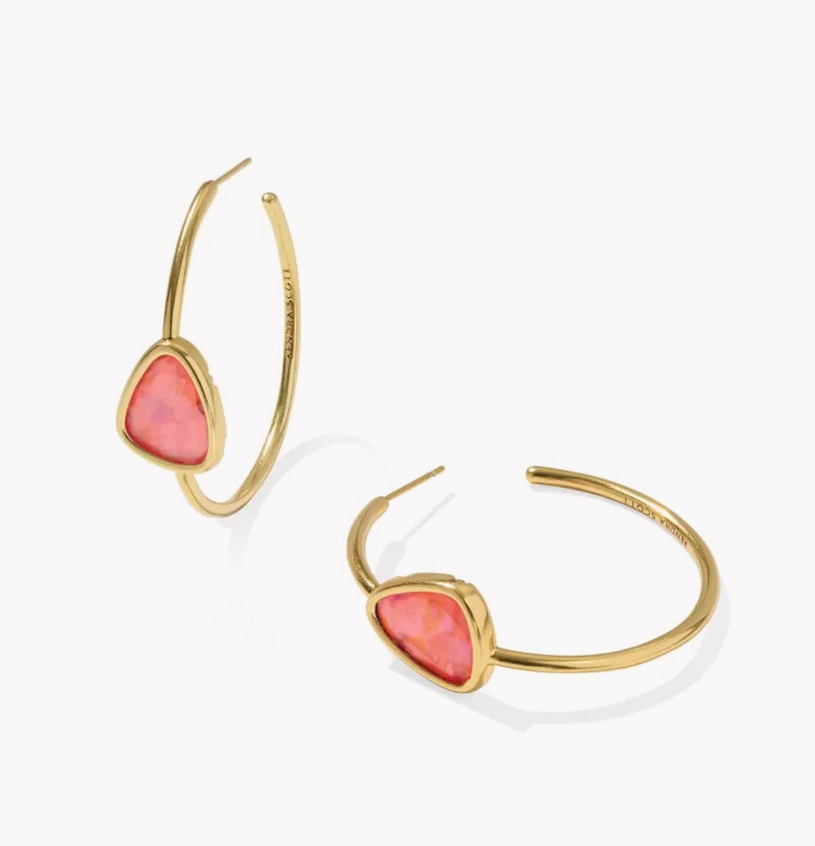 KENDRA SCOTT MARGOT HOOP EARRINGS