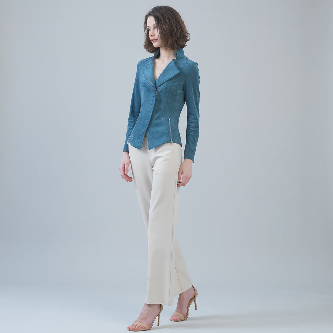 Clara Sunwoo Classic Soft Suede Jacket JK161W