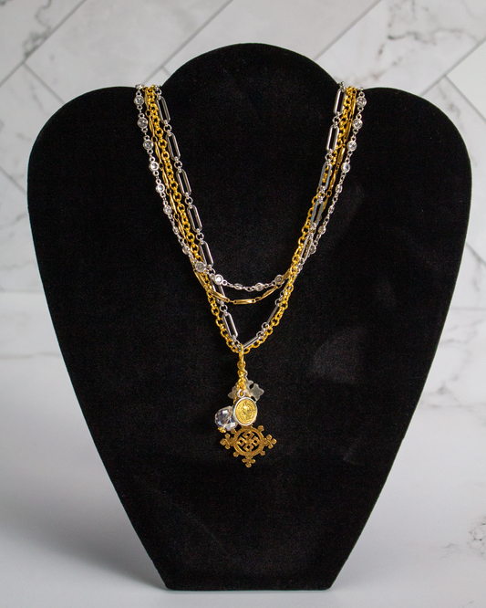 Julio Designs Geronimo Multi Chain Necklace