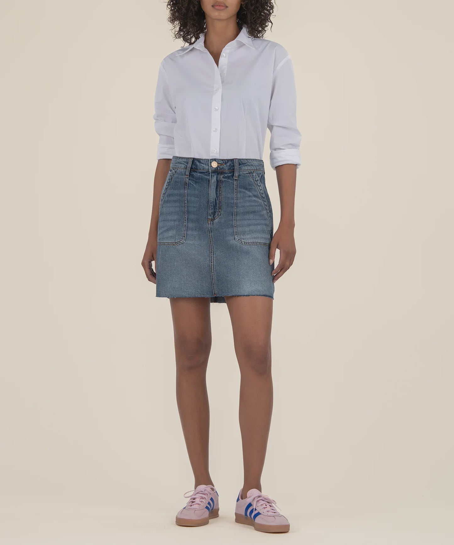 Kut Bristol Denim Skirt KK23602