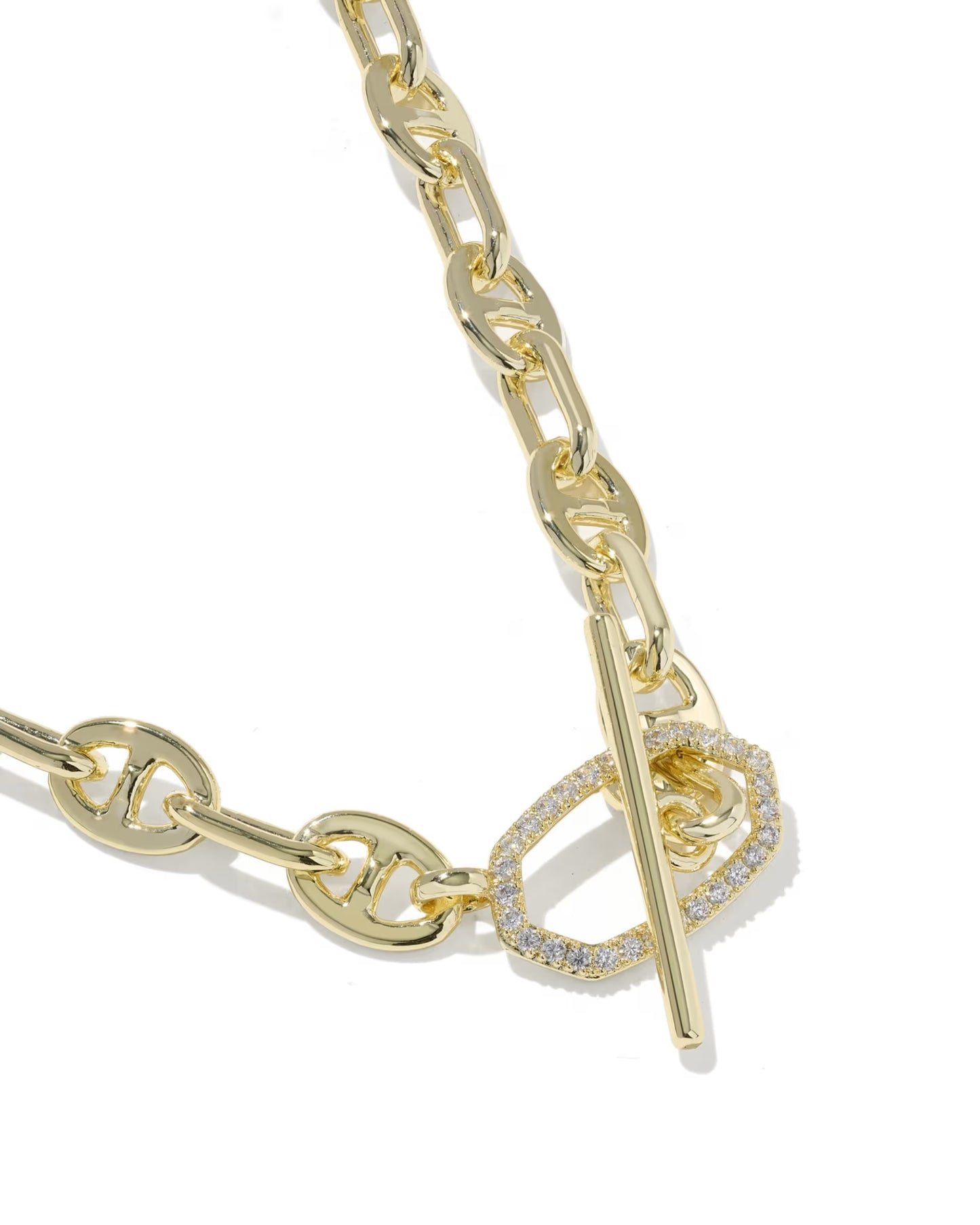 KENDRA SCOTT ELISA TOGGLE LINK AND CHAIN NECKLACE