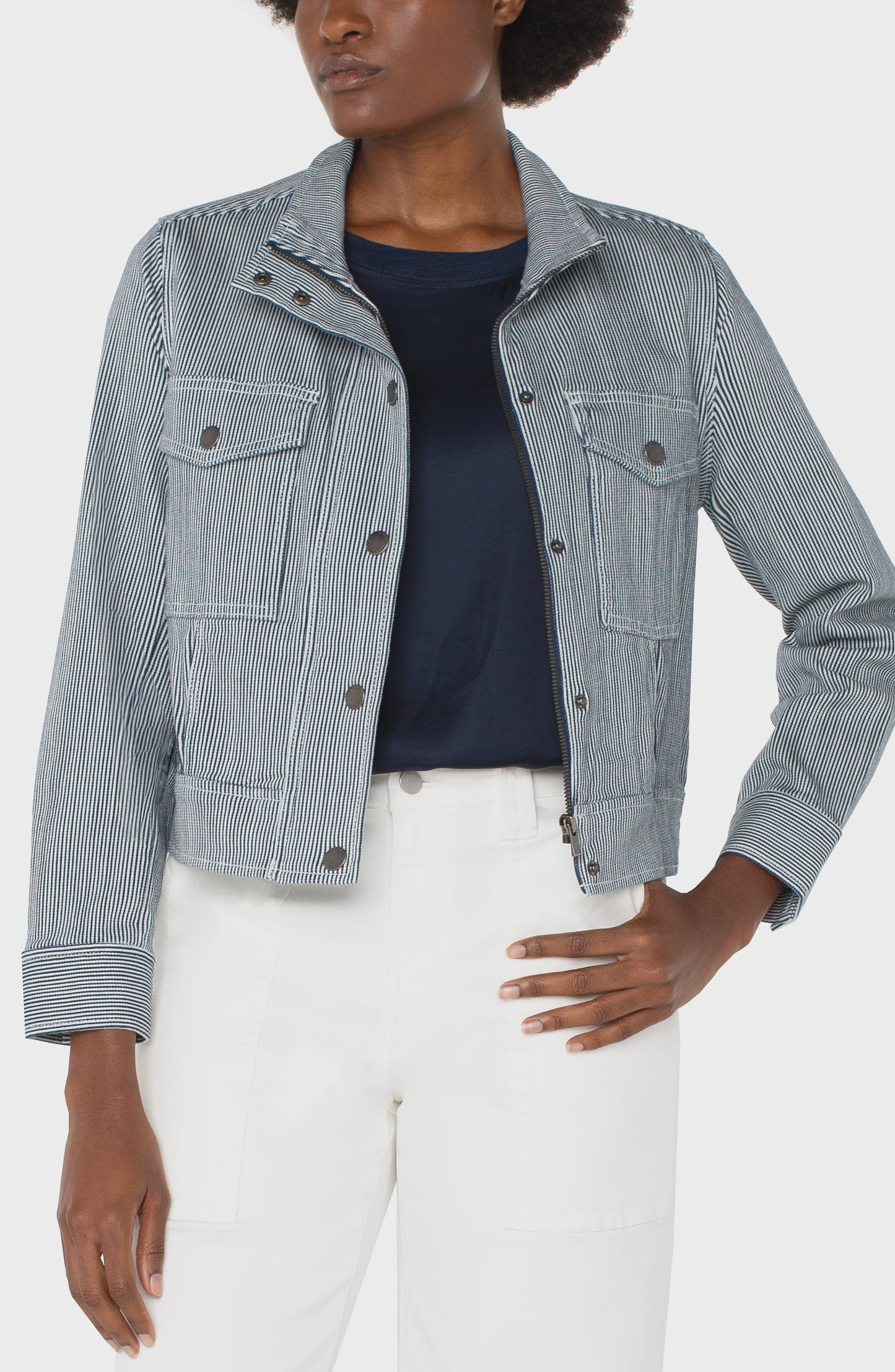 Liverpool Utility Crop Jacket LM1B94ST9