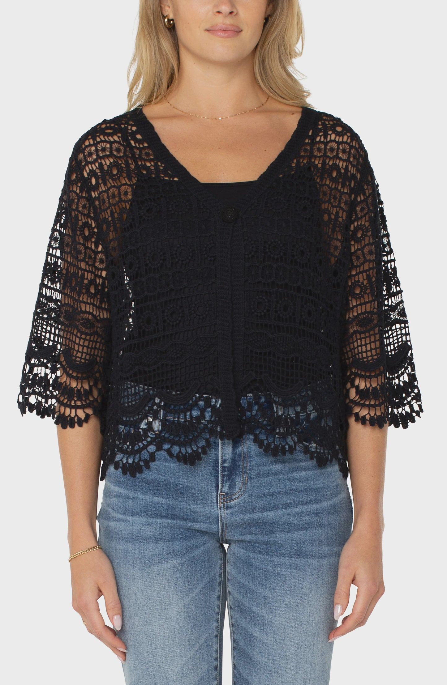 Liverpool SS Lace Bolero LM8D88SK61