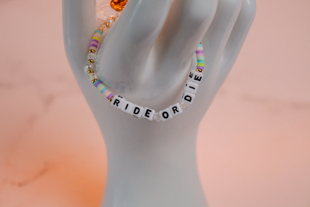 Ride or Die Bracelet | Little Words Project