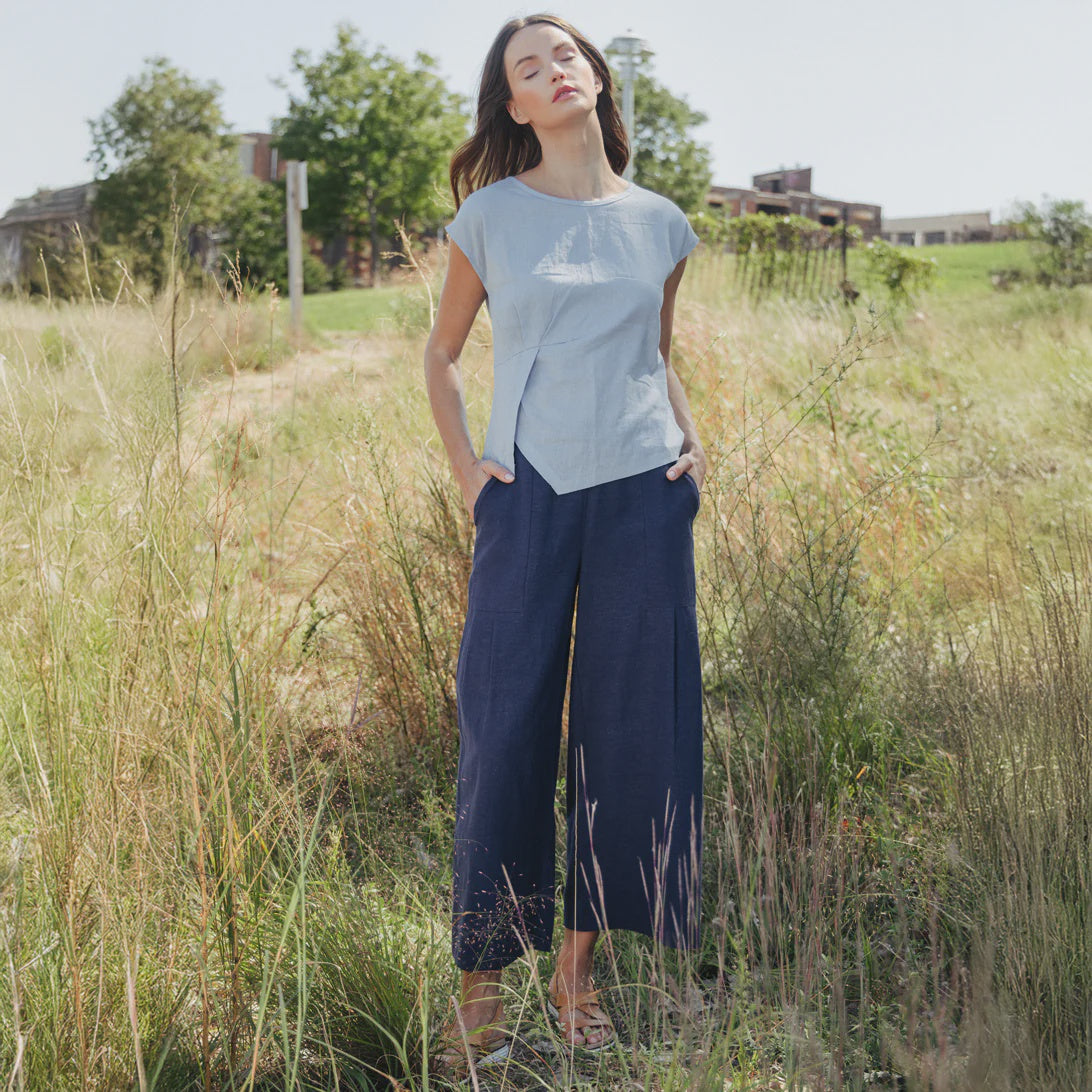 Clara Sunwoo Soft Cotton Pull on Pant PT54LN