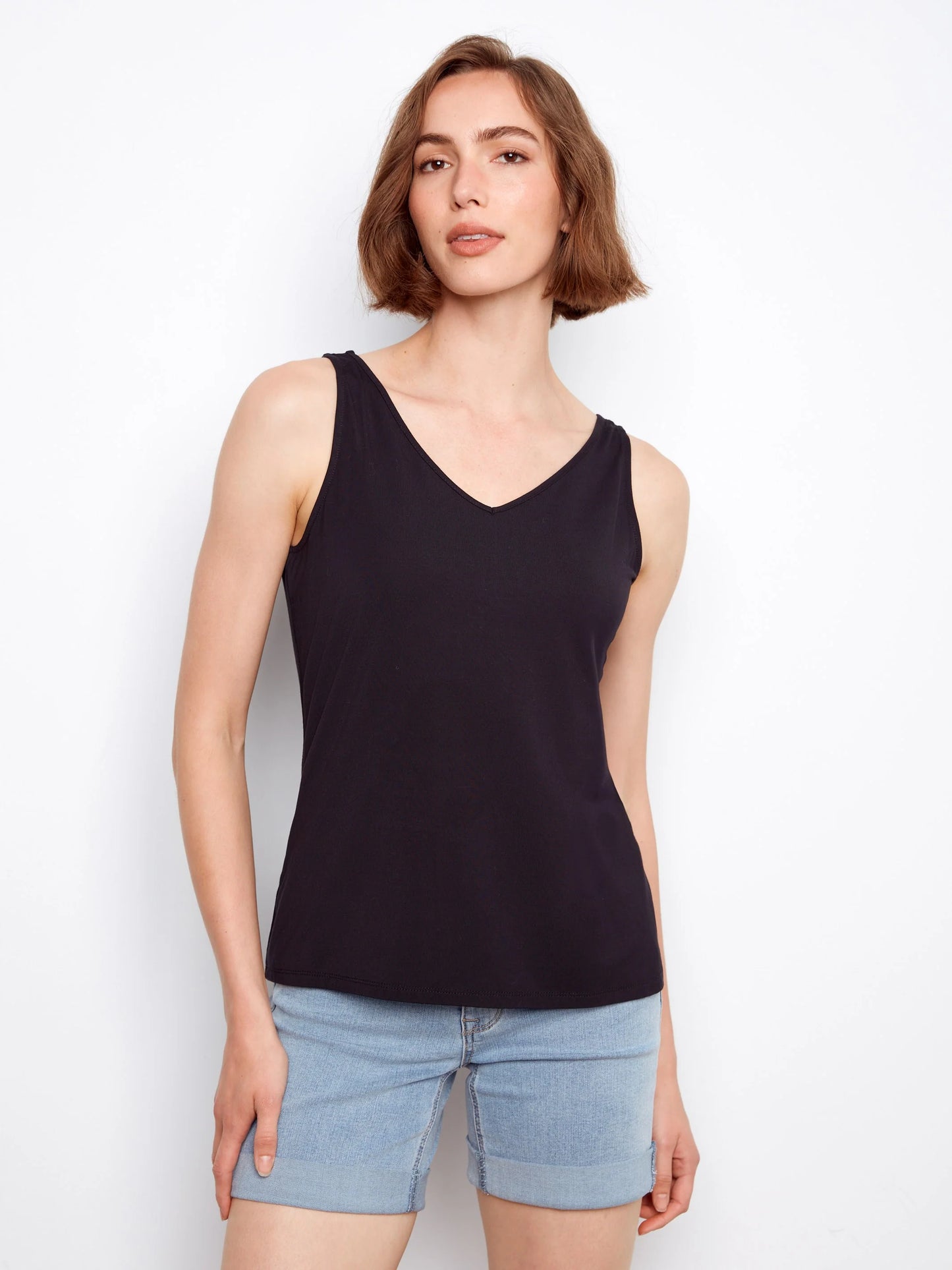 Charlie B 2 Way Bamboo Cami C1243 / 730A