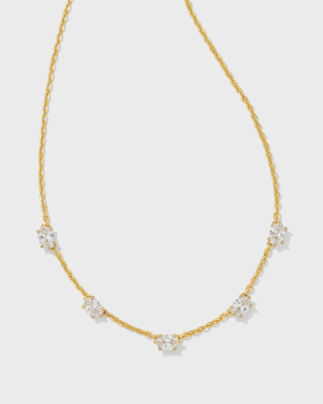 CAILIN CRYSTAL STRAND NECKLACE