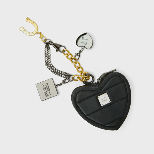 Think Royln Luxe Heart Pouch 9975PB