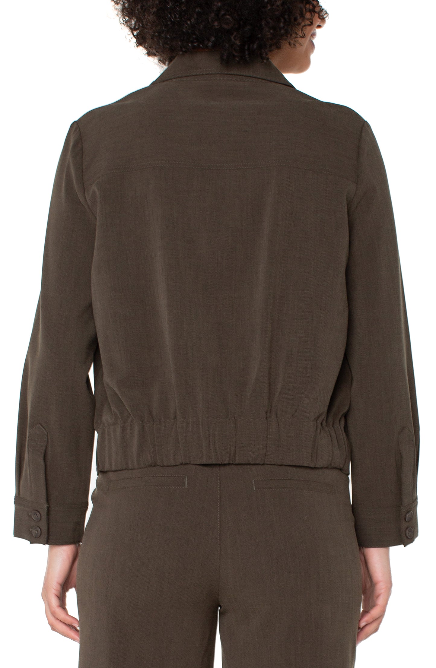 Liverpool Popover Shirt W/Elastic LM8H45TS39