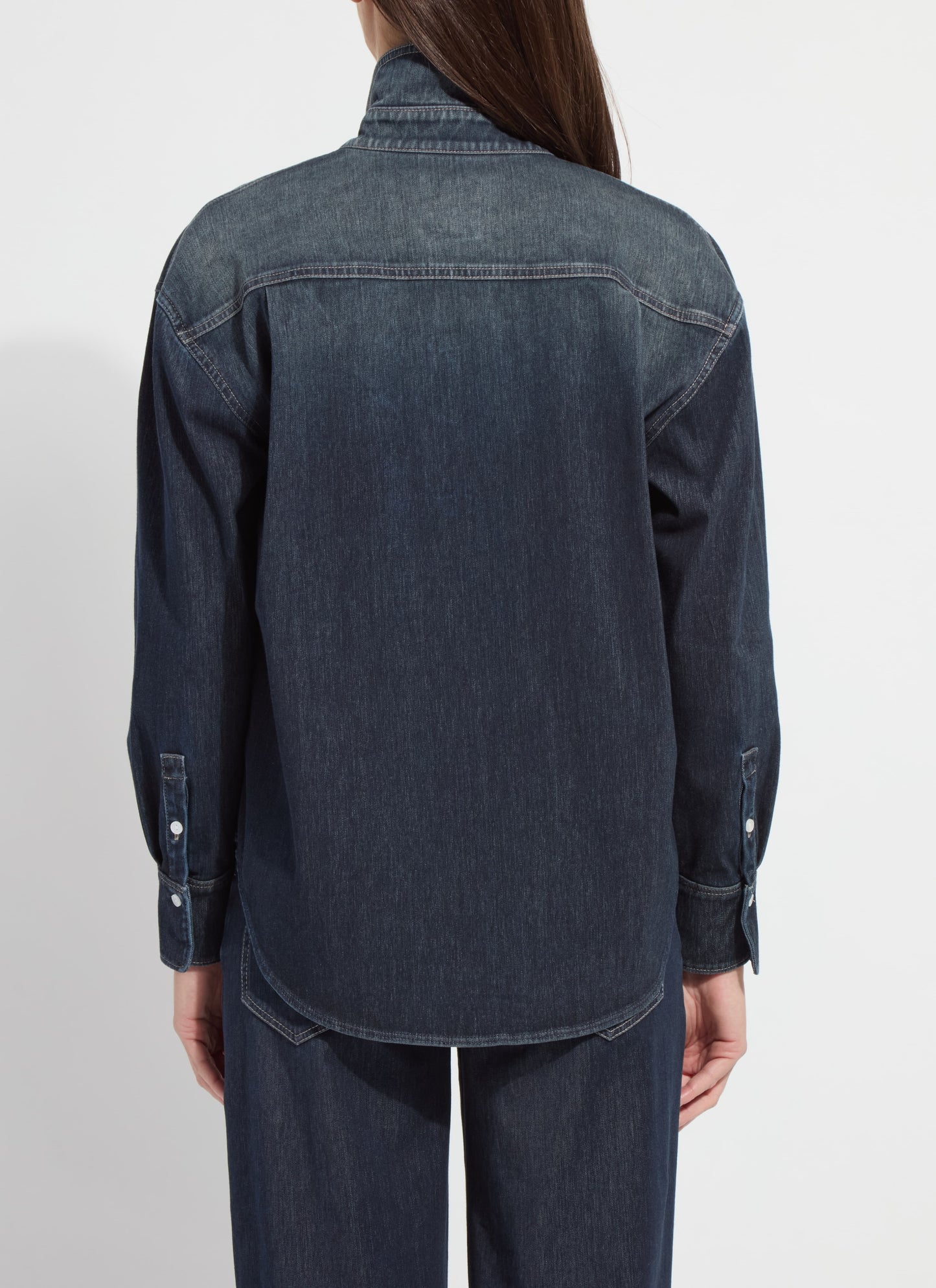 Lysse Cassidy Denim Shacket 24-3816-M9