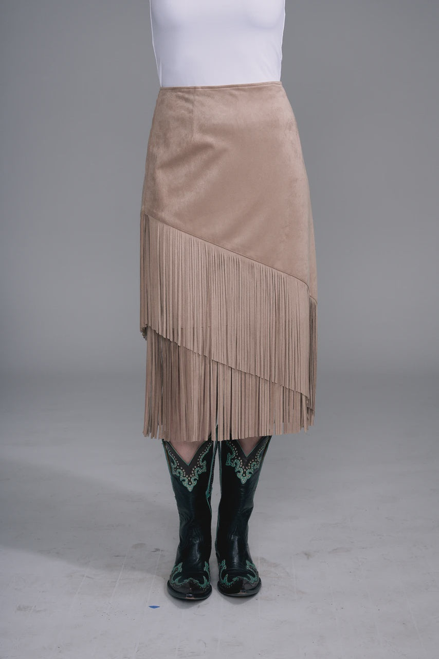 Insight Silky Suede Skirt BCS8947