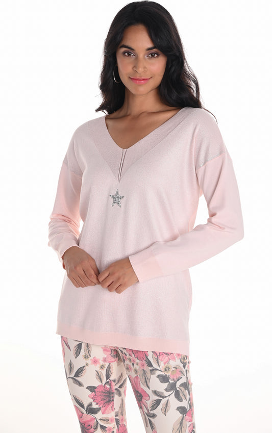 Frank Lyman Knit Top 251503