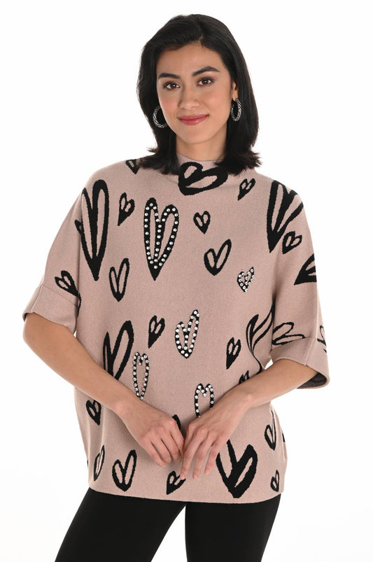 Frank Lyman Knit Top 253721