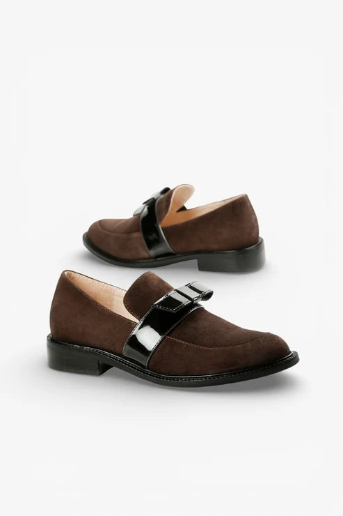 All Black Footwear Belted Loafer C04