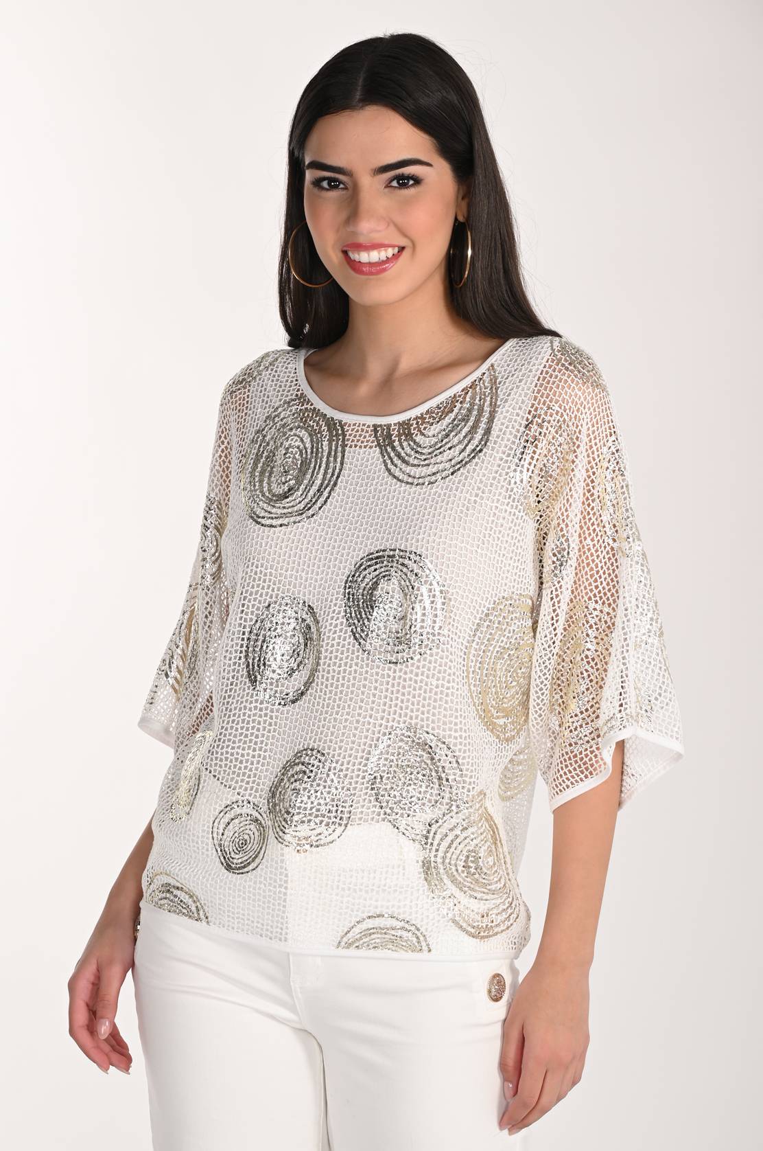 Frank Lyman Knit Top 266120
