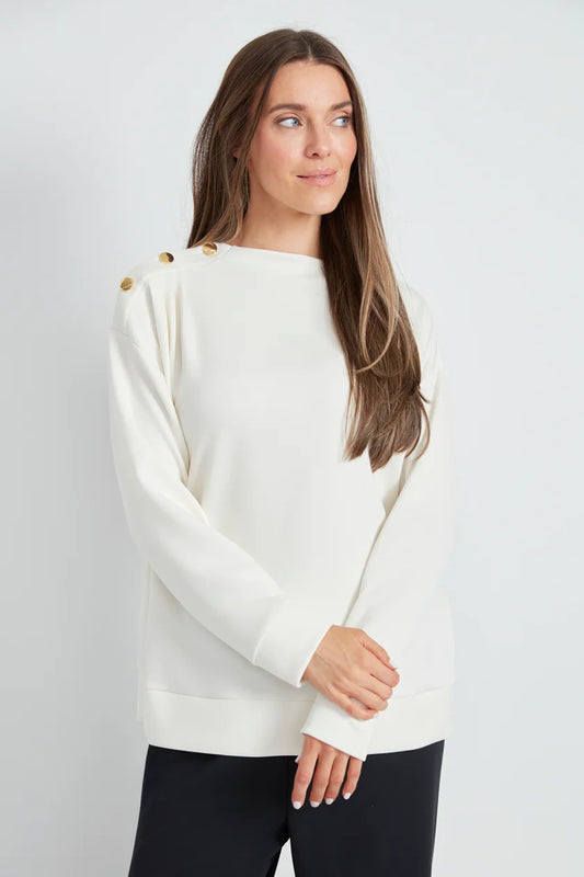 Up Clothing Butter Long Sleeve Top 30644