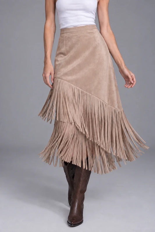 Insight Silky Suede Skirt BCS8947