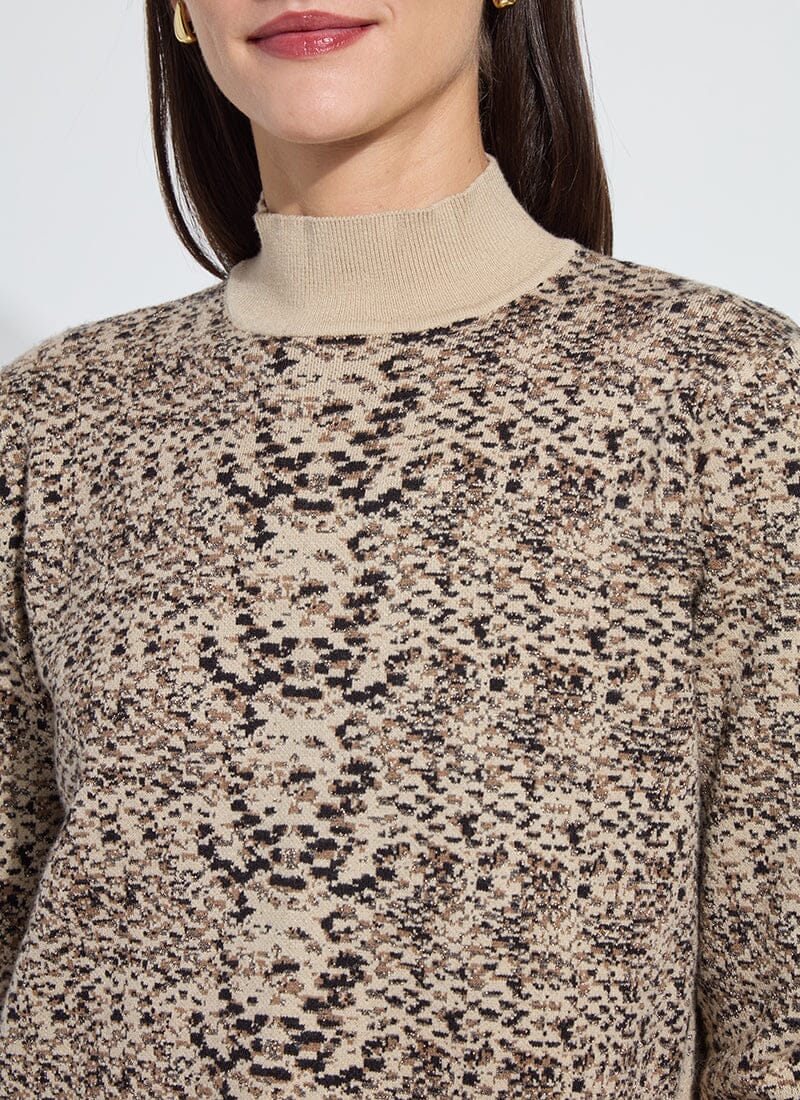 Lysse Declan Mock Neck Sweater 23-3693-M7