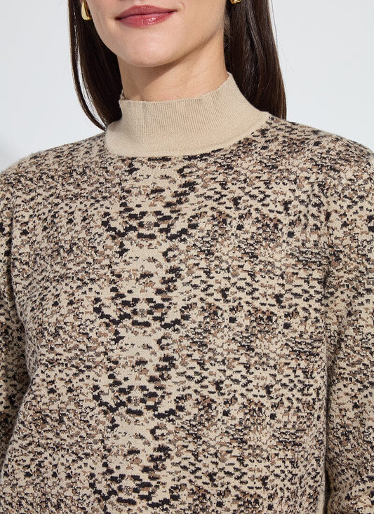 Lysse Declan Mock Neck Sweater 23-3693-M7