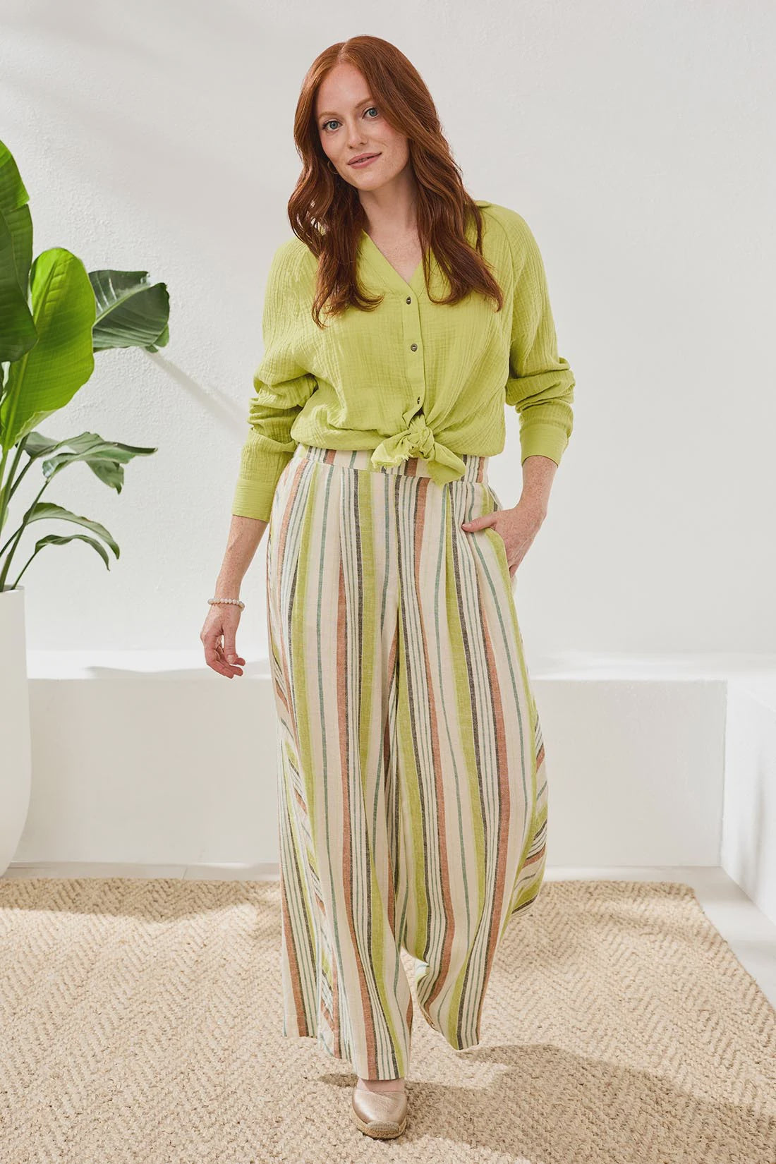 Tribal Flowy Pant 5753O-5400