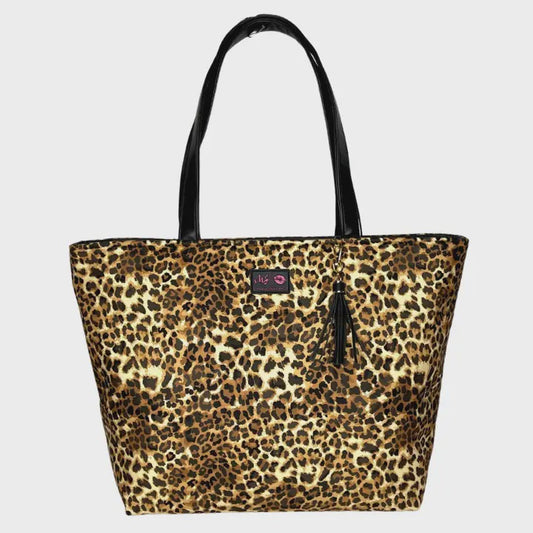 Makeup Junkie Lady Leopard Tote Daykeeper
