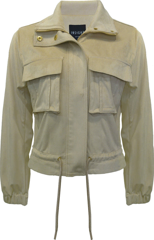 Insight Sold Vegan Leather Jacket BCJ833A
