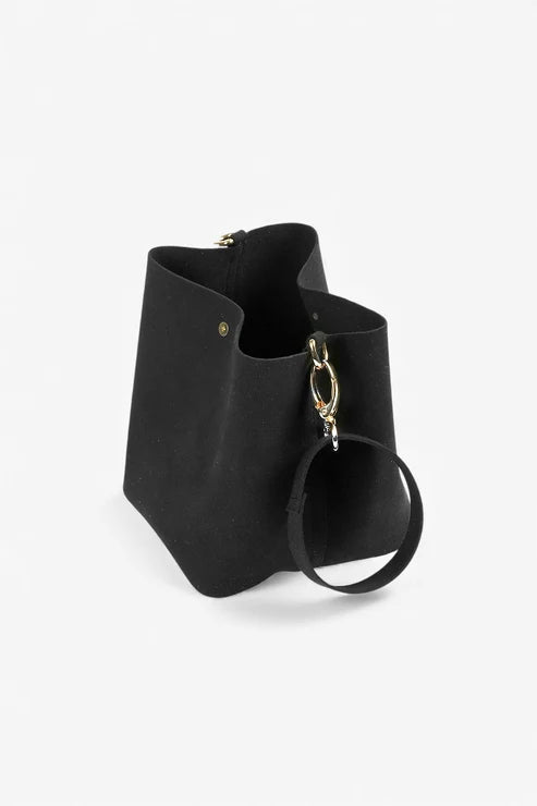 All Black Footwear Wristlet BS71063