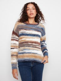 Charlie B Crew Neck Sweater C2070/748C