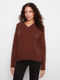 Charlie B V Neck Sweater C2127/974A