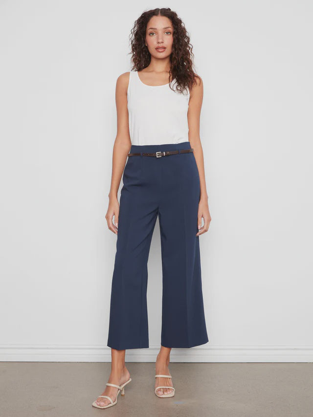 Charlie B Belted Trousers C5723/838B