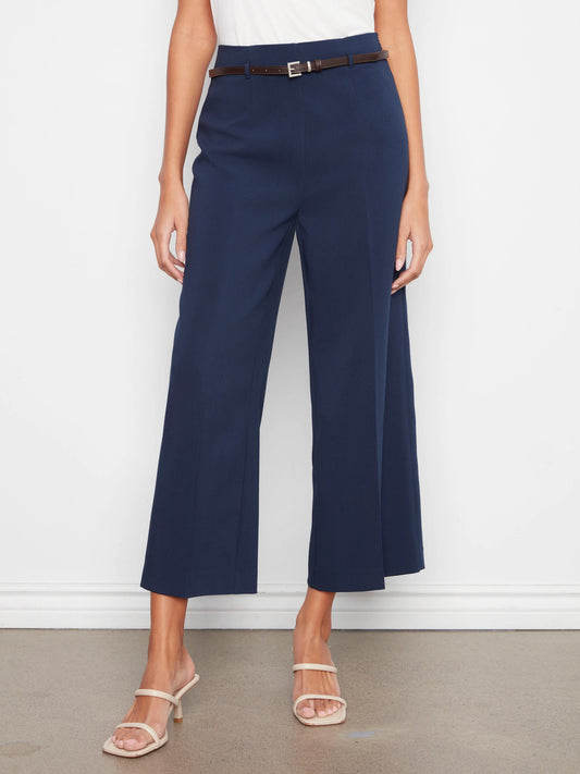 Charlie B Belted Trousers C5723/838B