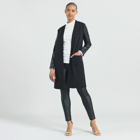 Clara Sunwoo Ponte Knit Cardigan CA55RL