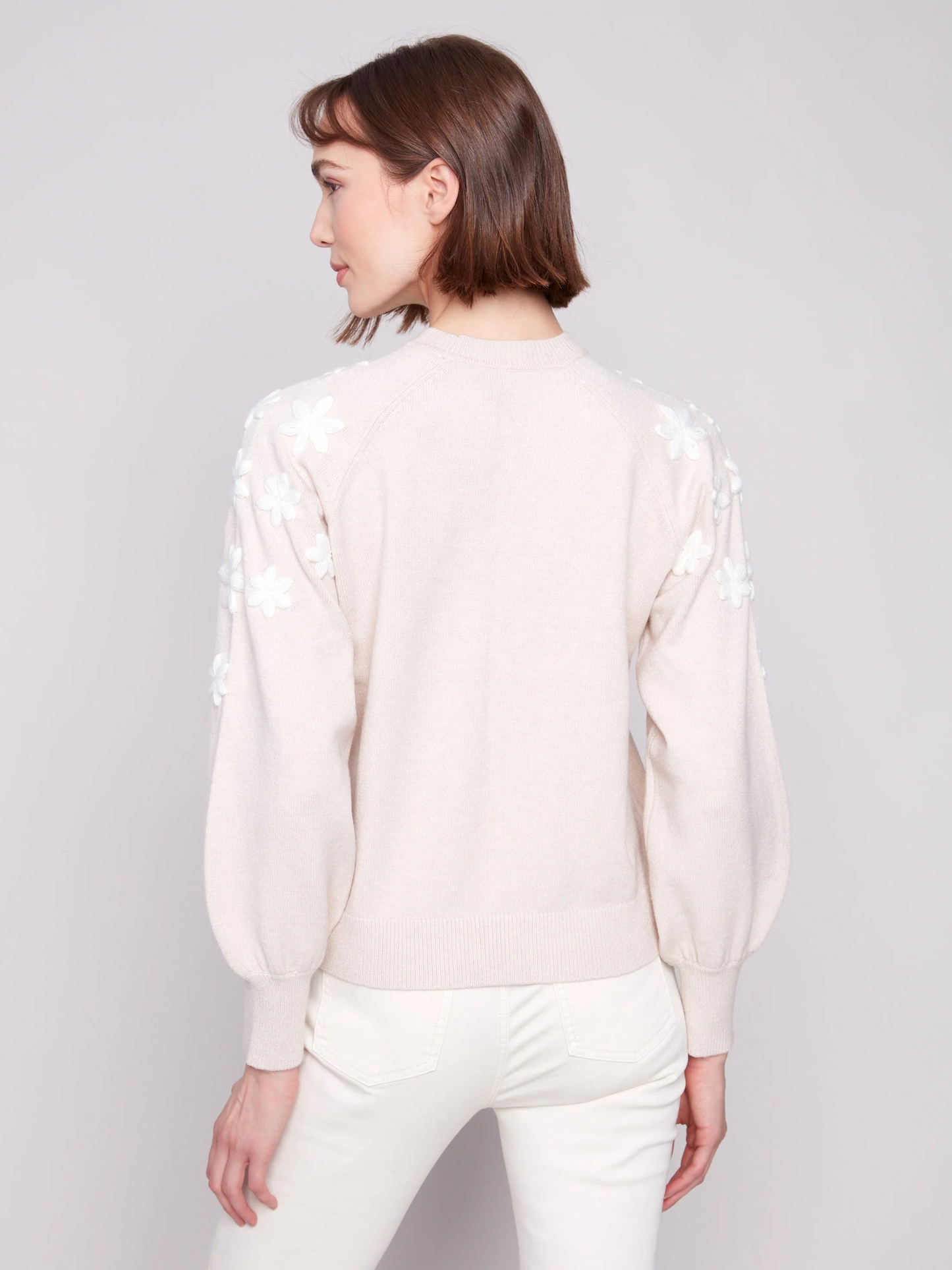 Charlie B Crew Neck Sweater C2850E/ 974A