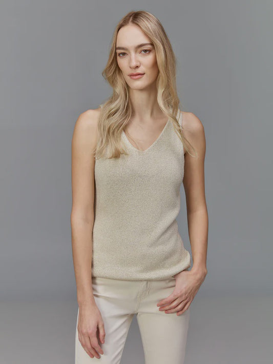 Charlie B V-Neck Lurex Thread C2794 / 215C