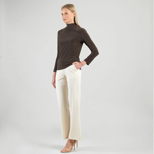 Clara Sunwoo Mock Neck Top T215