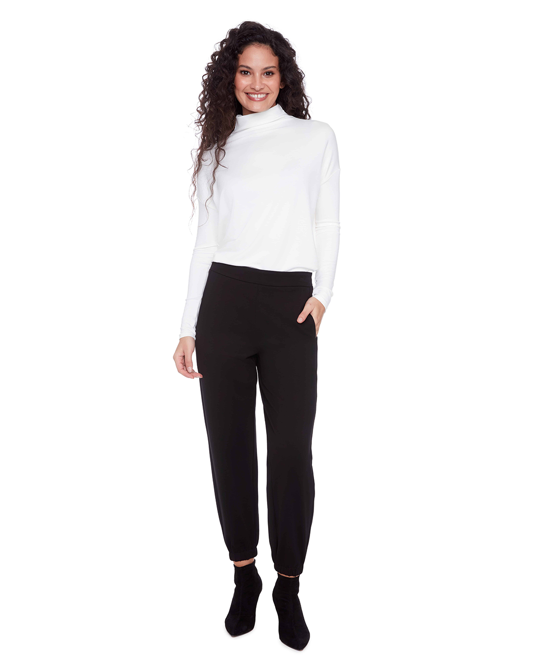 ILTM Carly Ponte Jogger Pant 526041