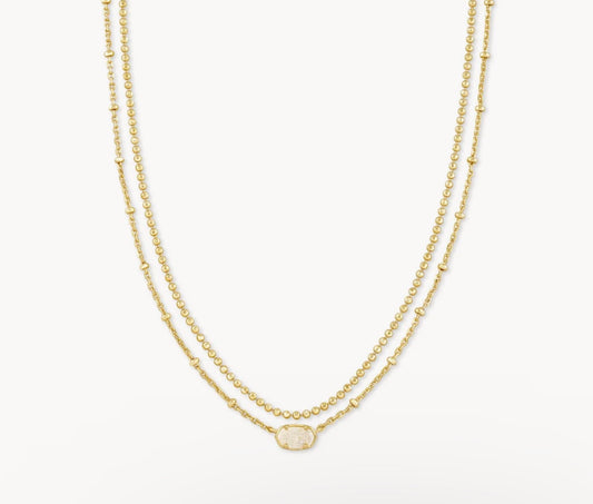 EMILIE MULTI STRAND NECKLACE