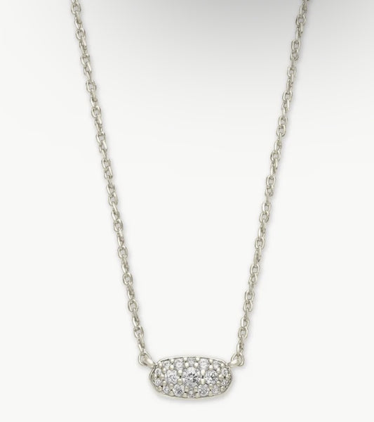 GRAYSON CRYSTAL PENDANT NECKLACE