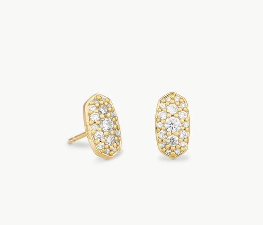 GRAYSON CRYSTAL STUD EARRINGS