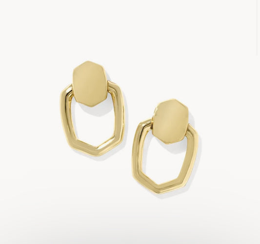 KENDRA SCOTT KAIA OPEN FRAME EARRINGS