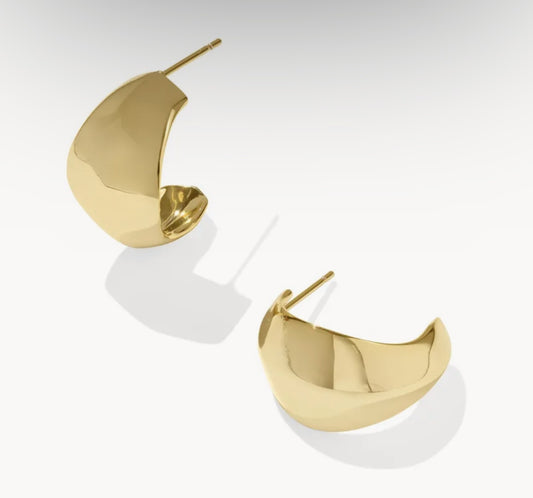 KENDRA SCOTT KRISTA METAL HOOP EARRINGS