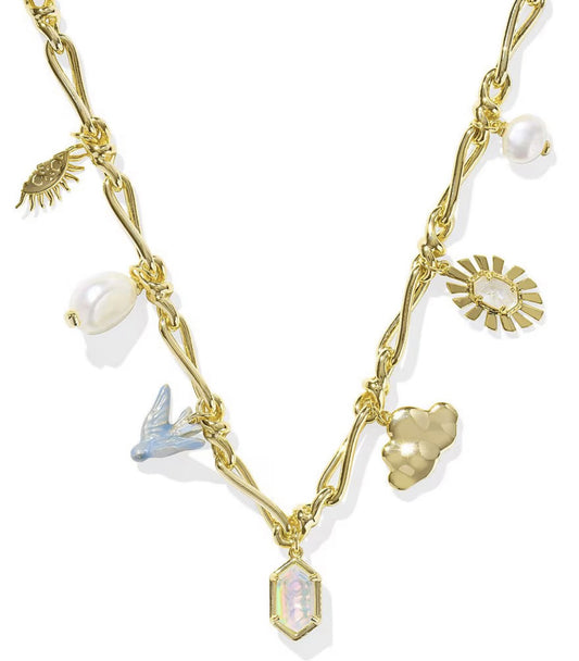 KENDRA SCOTT MELODY CHARM NECKLACE