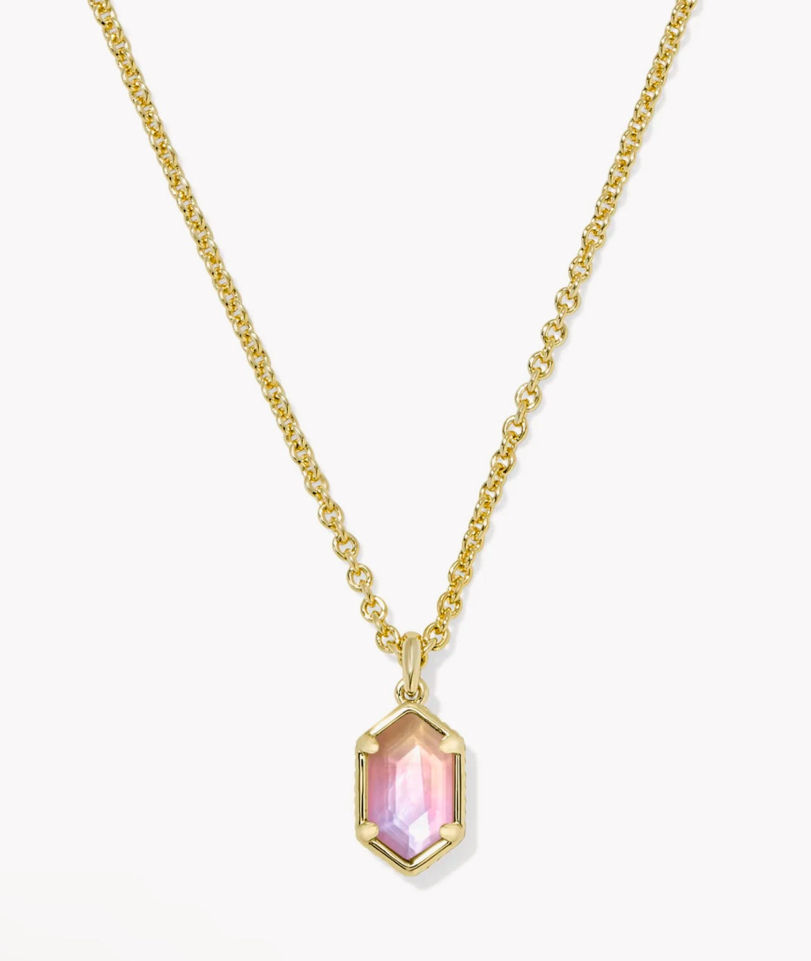 KENDRA SCOTT HALLIE SHORT PENDANT NECKLACE