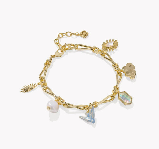 KENDRA SCOTT MELODY CHARM BRACELET