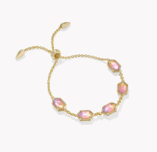 KENDRA SCOTT HALLIE DELICATE CHAIN BRACELET