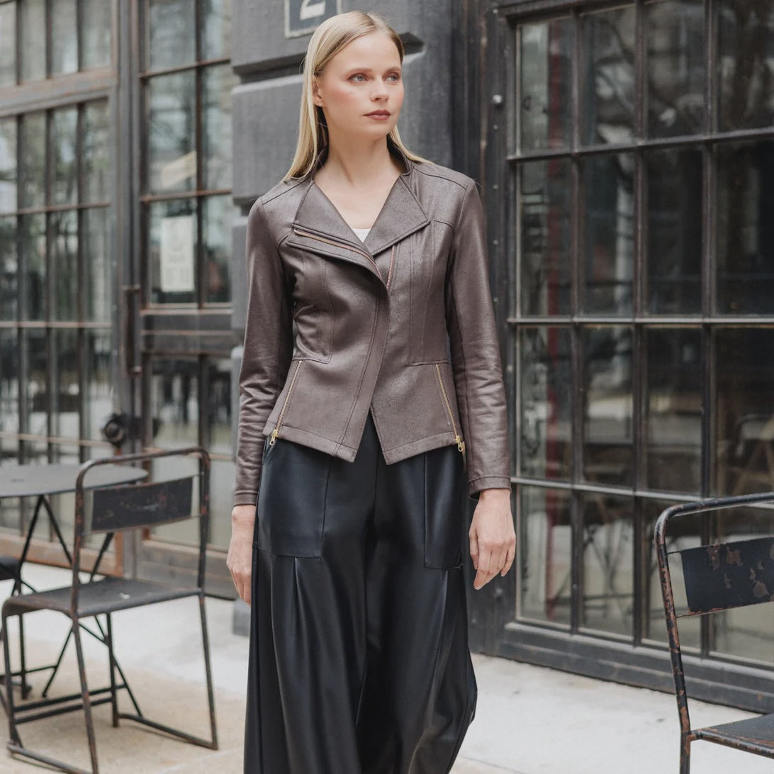 Clara Sunwoo Classic Leather Jacket JK161