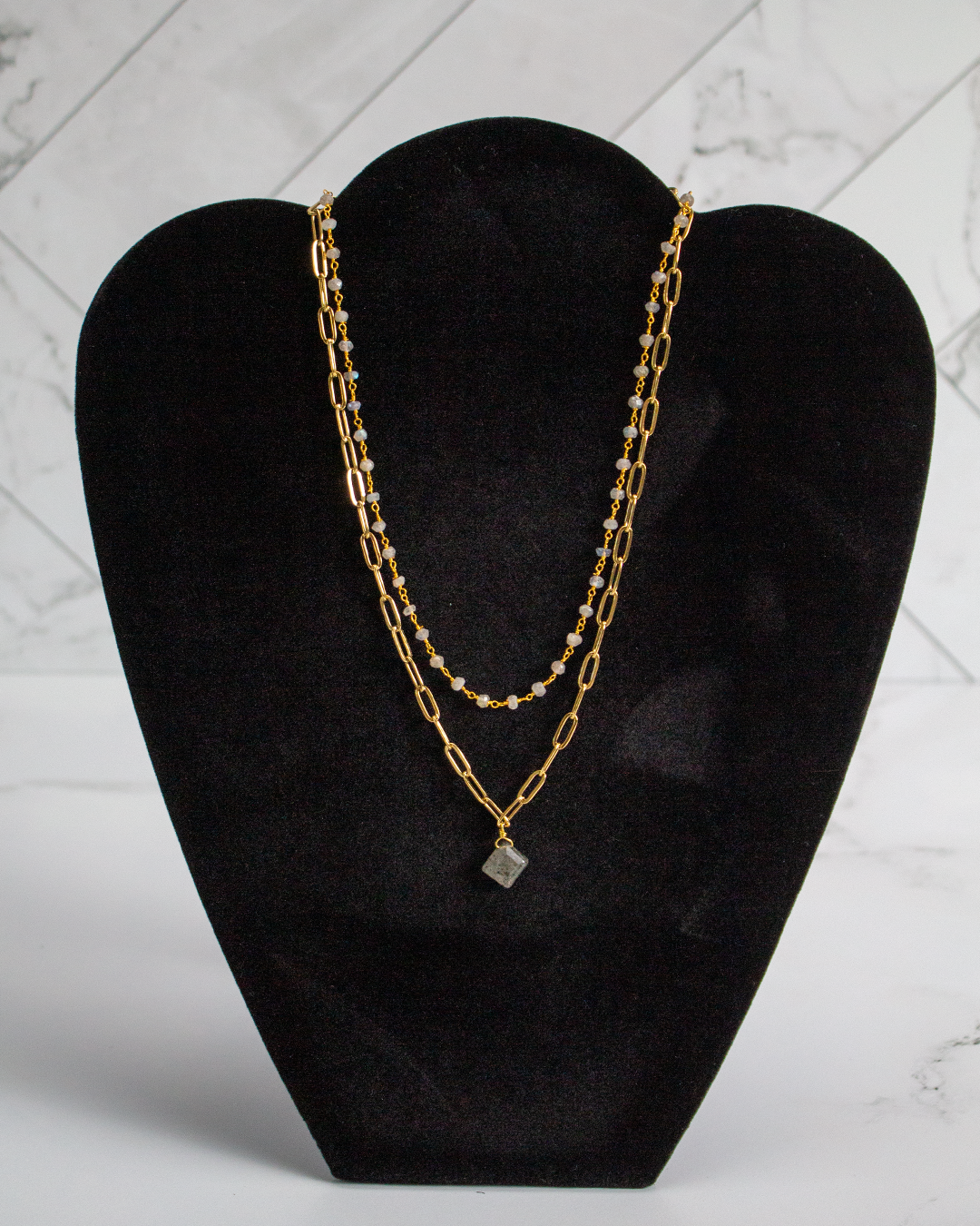 Julio Designs Fanta Gemstone Necklace