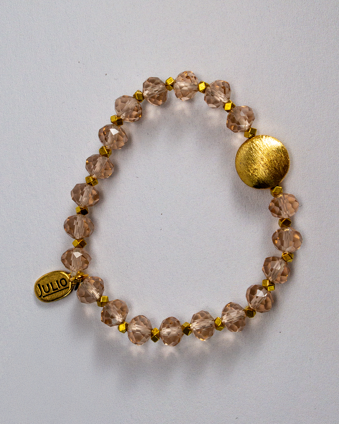 Julio Designs Sunlit Gemstone Rondelle Bracelet